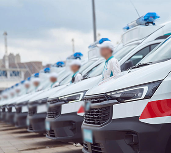 双峰县服务车队展示